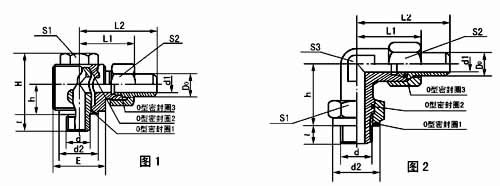 锥密封焊接式铰接管接头、锥密封焊接可调向管接头(31.5MPa)